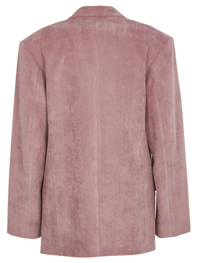Shop Hebe Studio Pink Cordury Jacket