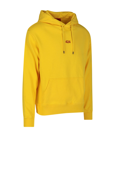 Shop Fourtwofour On Fairfax Sweater In Yellow