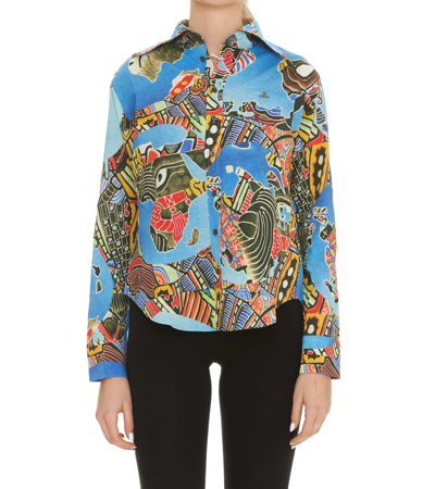 Shop Vivienne Westwood Shirt In Multicolor