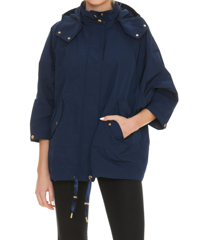 Shop Woolrich City Anorak In Blue