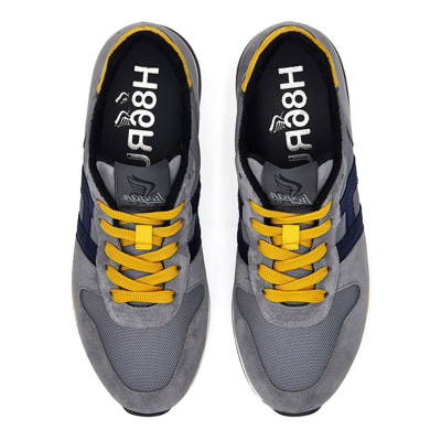 Shop Hogan Sneakers H383 Grey