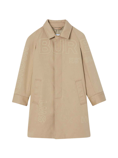 Shop Burberry Beige Coat