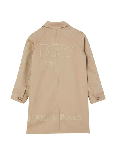 Shop Burberry Beige Coat