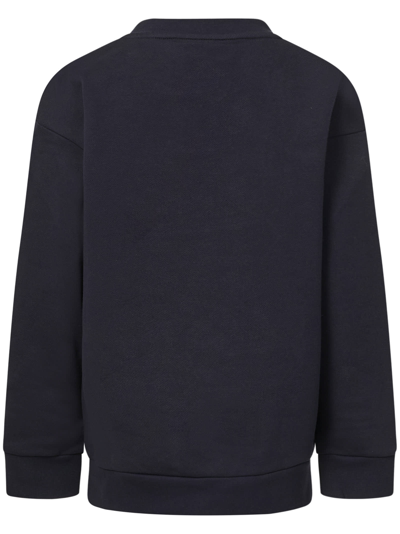 Shop Fendi Sweatshirt In Blue
