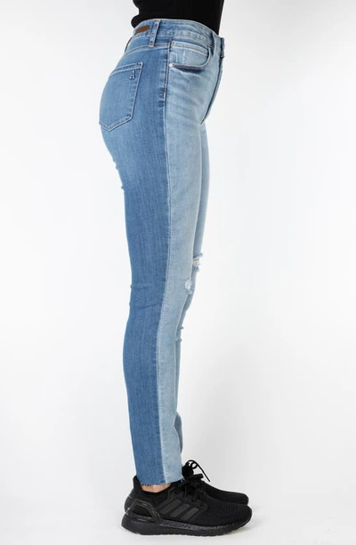 Shop Articles Of Society Hilary High Rise Skinny Ankle Jeans In Connell