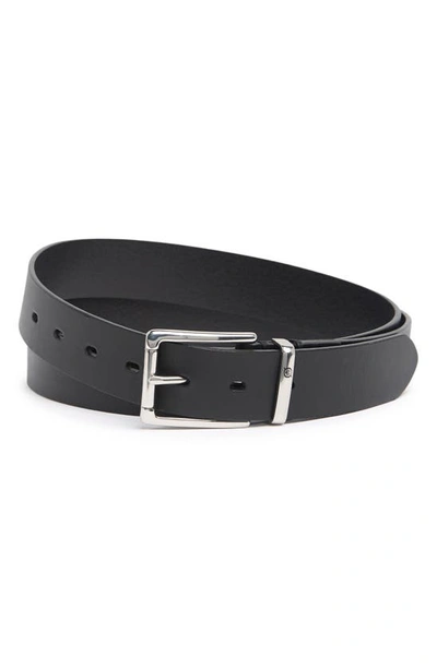 Shop Born Crossover Leather Belt In Black