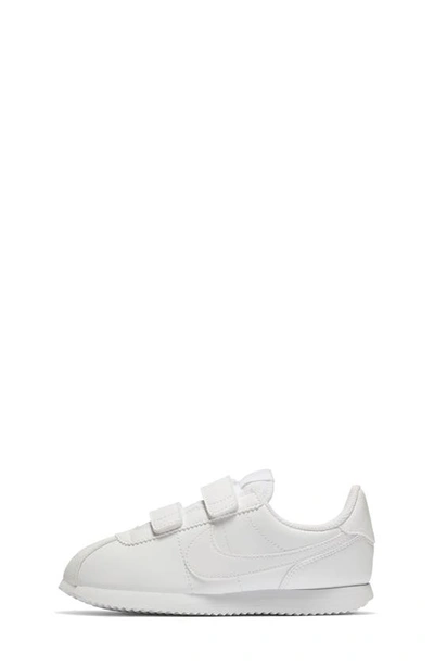 Shop Nike Cortez Basic Sl Sneaker In White/ White/ White