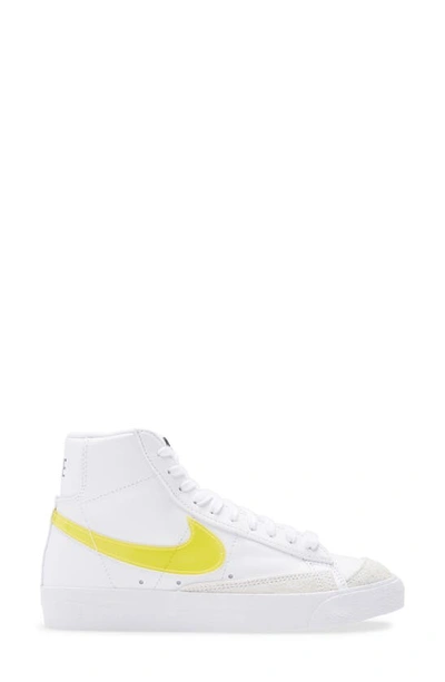 Shop Nike Blazer Mid '77 Se Sneaker In White/ Yellow/ Orange/ Black