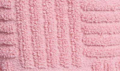 Shop Bottega Veneta Intrecciato Jacquard Terry Trousers In Bubble Gum Washed