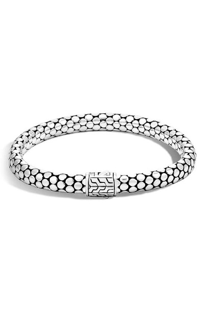 Shop John Hardy Dot Chain Bracelet In Silver