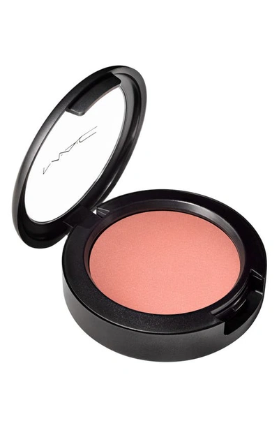 Shop Mac Cosmetics Mac Powder Blush In Peaches (st)