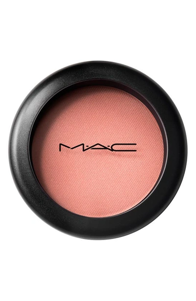 Shop Mac Cosmetics Mac Powder Blush In Peaches (st)