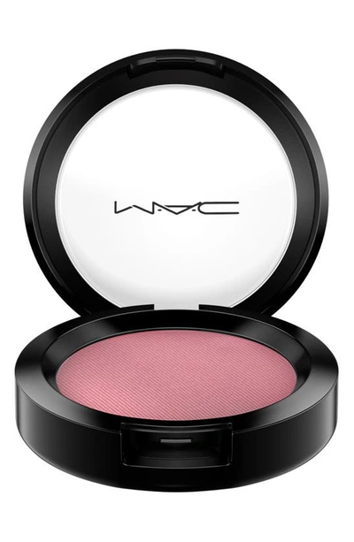 Shop Mac Cosmetics Mac Powder Blush In Breath Of Plum (st)