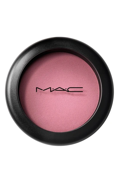 Shop Mac Cosmetics Mac Powder Blush In Breath Of Plum (st)