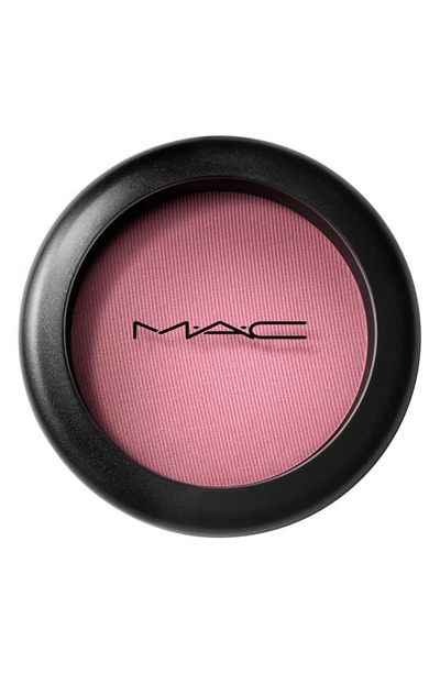 Mac Cosmetics Mac Powder Blush In Breath Of Plum (st)