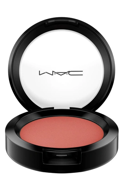 Shop Mac Cosmetics Mac Powder Blush In Burnt Pepper