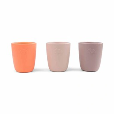 Shop Done By Deer 3-pack Powder Pink Silicone Mini Mugs