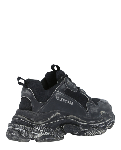 Triple s distressed clearance black