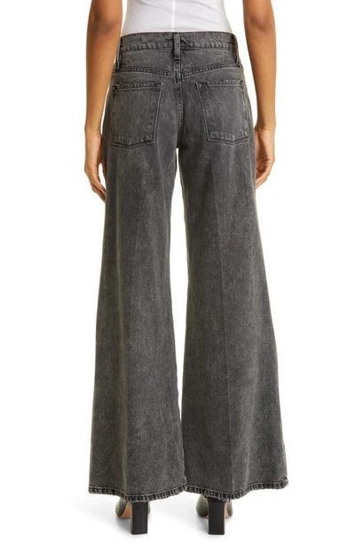 Shop Frame Le Palazzo High Waist Wide Leg Jeans In Harbor Way