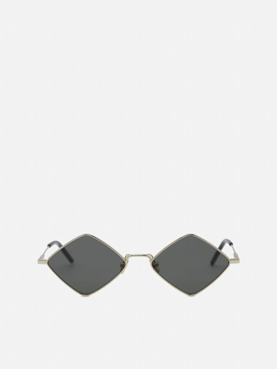 Shop Saint Laurent Eyewear Diamond Shaped Sunglasses In Multi