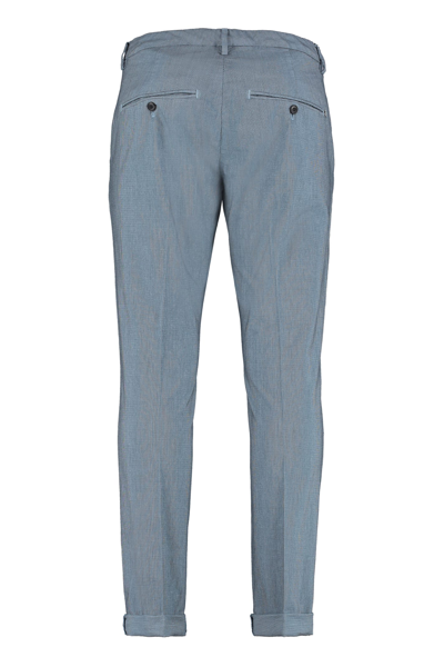 Shop Dondup Gaubert Stretch Cotton Chino Trousers In Multicolor