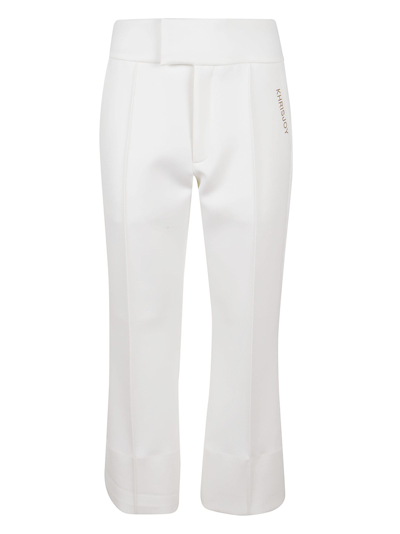 Shop Khrisjoy Flared Pants In Off White
