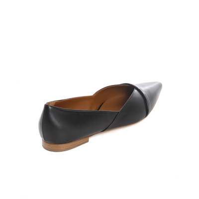 Shop Malone Souliers Colette Flat In Blk Black