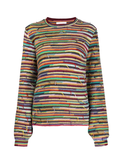 Shop Chloé Cashmere Sweater In Ca Multi
