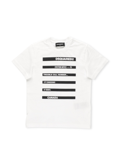 Shop Dsquared2 Cotton T-shirt In White