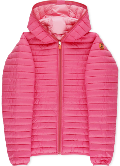 Shop Save The Duck Giga Down Jacket In Gem Pink