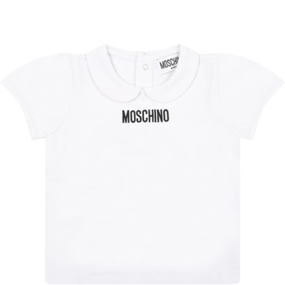 Shop Moschino Multicolor Set For Baby Girl With Teddy Bear
