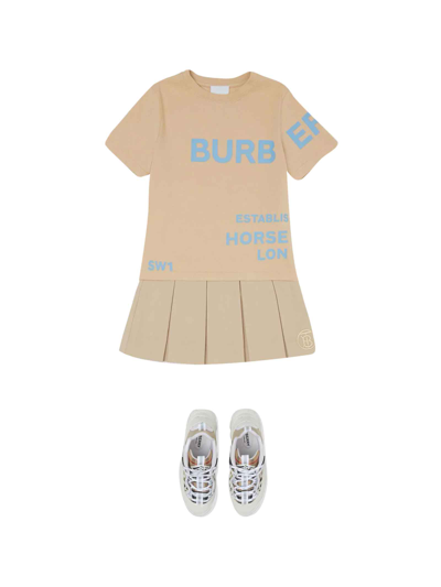Shop Burberry Beige T-shirt Boy