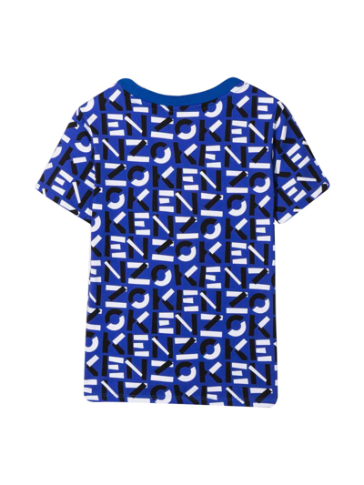 Shop Kenzo Blue T-shirt With Print