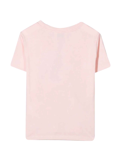 Shop Kenzo Pink T-shirt With Print In Rosa