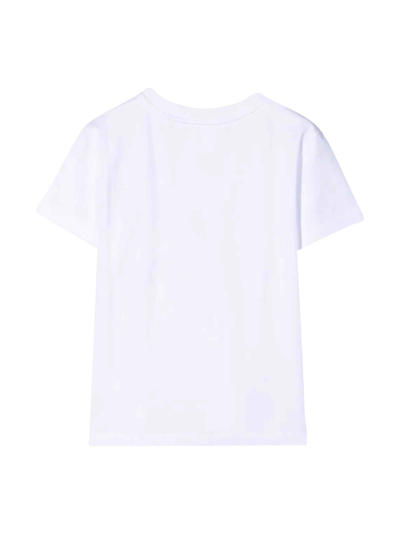 Shop Givenchy White Unisex T-shirt With Print In Bianco
