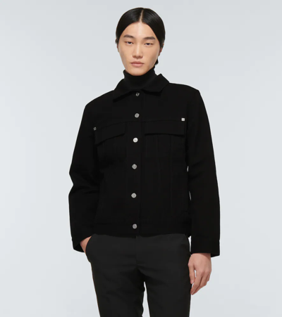 Shop Givenchy Cotton Jacket In Black