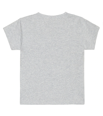 Molo Baby Ellio Cotton-blend T-shirt In Gray