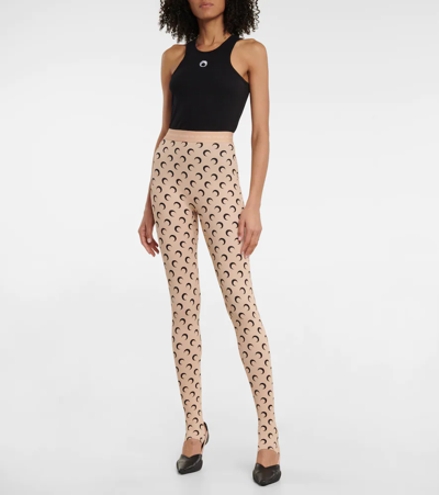 FUSEAUX MOON踩脚紧身裤