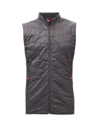 Falke Core Quilted Thermal Gilet In Black | ModeSens