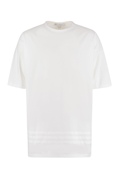 Shop Y-3 Oversize Cotton T-shirt In White