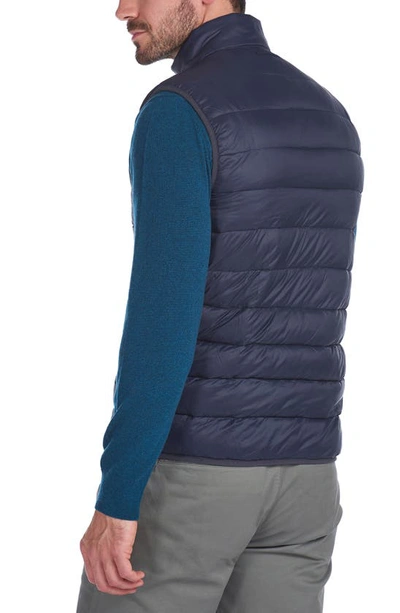 Shop Barbour Bretby Quilted Vest In Navy