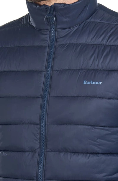 Shop Barbour Bretby Quilted Vest In Navy