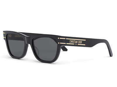 Shop Dior Signature S6u Black Cat Eye Sunglasses