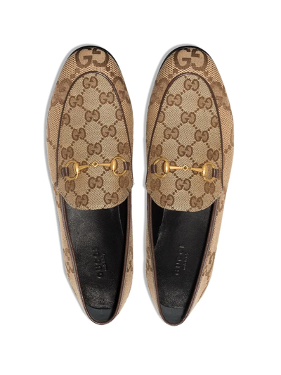 GUCCI GG GUCCI JORDAAN LOAFERS 