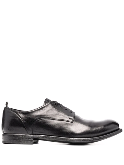 Shop Officine Creative Lace-up Derby Shoes In Black