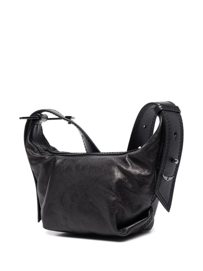 Zadig & Voltaire Le Cecilia Shoulder Bag In Black | ModeSens