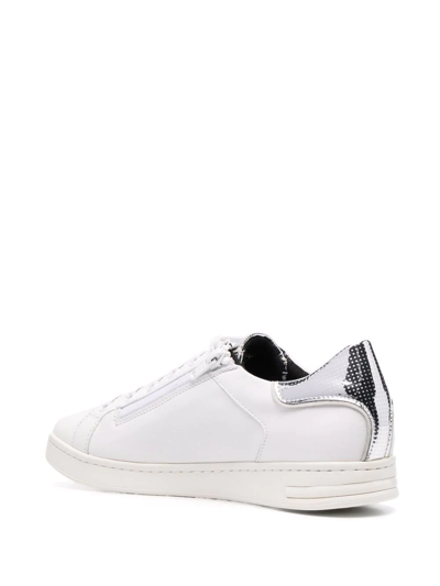 Geox Pontoise Low-top Sneakers In White