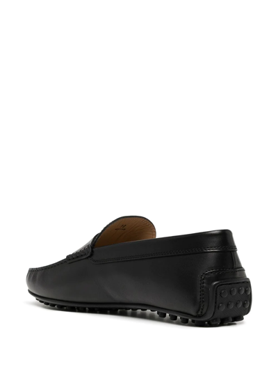 Tod's City Gommino Mocassino In Pelle Xxm42c00640d90b999 In Black