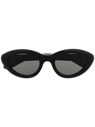 Shop Retrosuperfuture Cat-eye Frame Sunglasses In Schwarz