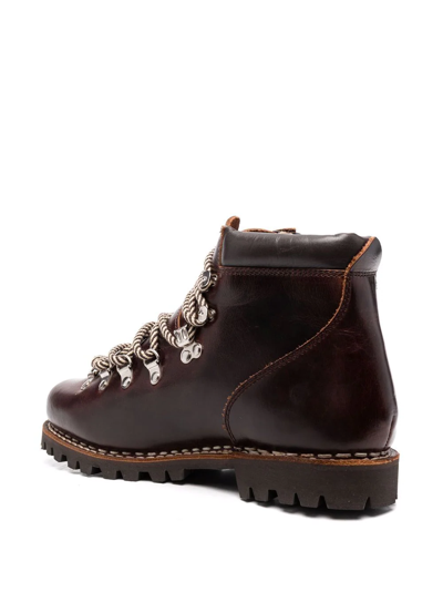 Shop Paraboot Ankle Lace-up Boots In Braun